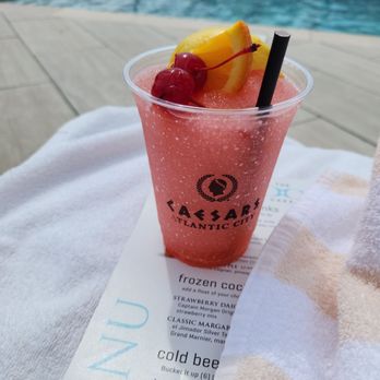 The Pool at Caesars - Watermelon pink lemonade - Swimming Pools Near Me - Atlantic City, New Jersey