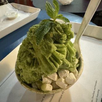 Oakobing - Matcha - Shaved Ice Near Me - Los Angeles, California Oakobing - Matcha - Shaved Ice Near Me - Los Angeles, California