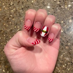 King Philip Nail Salon - Christmas design love it
