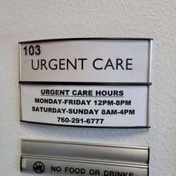 Graybill Medical Group Urgent Care - Graybill Medical Group Urgent Care Escondido hours
