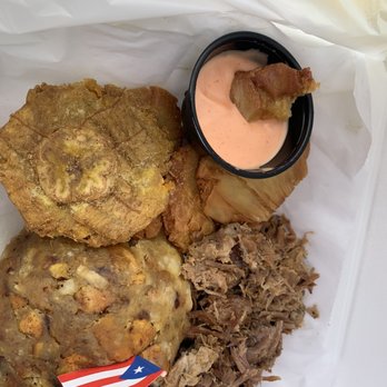 Chazito's Latin Cuisine - Loko mofongo, toasted pork & tostones de pana - Latin American Near Me - Pooler, Georgia Chazito's Latin Cuisine - Loko mofongo, toasted pork & tostones de pana - Latin American Near Me - Pooler, Georgia