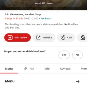 Hai Duong - They close much earlier than posted - Vietnamese Near Me - Falls Church, Virginia Hai Duong - They close much earlier than posted - Vietnamese Near Me - Falls Church, Virginia