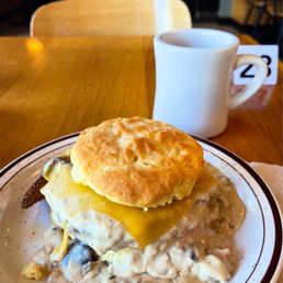 Veggie Reggie and coffee. Veggie Reggie and coffee.