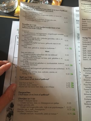Menu photo 2 Brabants Genot Waalre, NB