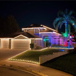 Santa's Little Helpers Christmas Lights - Side of jouse