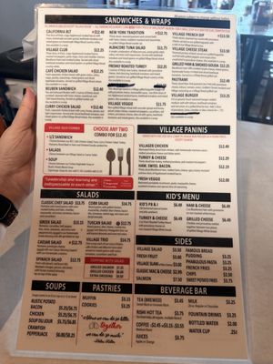 Menu photo 2 Village Bread Cafe Jacksonville, FL Menu photo 2 Village Bread Cafe Jacksonville, FL