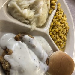Mary’s Southern Traditions - Chicken fried steak & sweet tea; $9.99