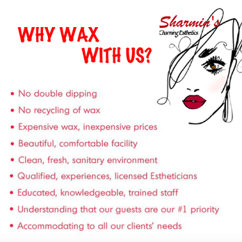 Sharmin's Charming Esthetics - Waxing Near Me - Calgary, Alberta Sharmin's Charming Esthetics - Waxing Near Me - Calgary, Alberta