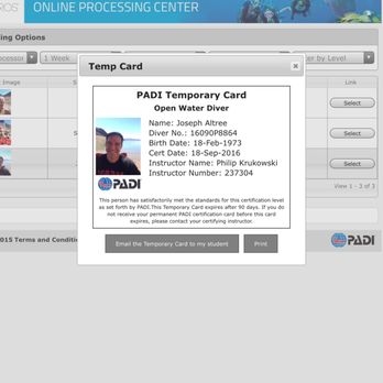 Scuba Phil LV - My scuba PADI card - Scuba Diving Near Me Scuba Phil LV - My scuba PADI card - Scuba Diving Near Me