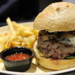Trend Burger Café - Le blue cheese, un régal !