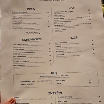 Kelsey's - Food menu - New American Near Me - Temecula, California