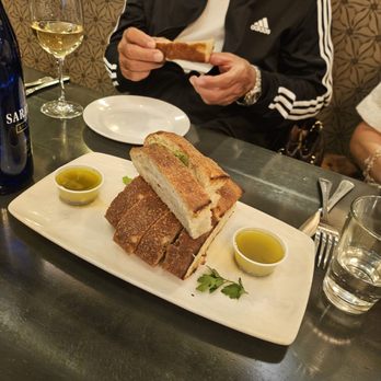 Los Olivos Cafe - Focaccio bread - New American Near Me - Los Olivos, California Los Olivos Cafe - Focaccio bread - New American Near Me - Los Olivos, California