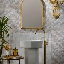 Studio Tile & Stone - Exclusive to Studio Tile; Driftwood Design Labs zellige tile