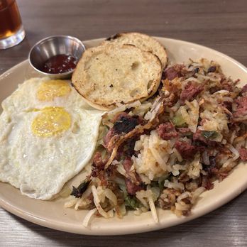Snooze, an A.M. Eatery - Corned Beef Hash* - Breakfast & Brunch Near Me - Cedar Park, Texas