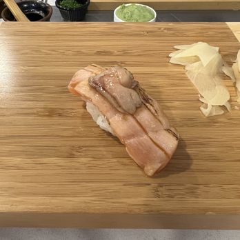 Fuku Omakase - Scottish Salmon - Sushi Bars Near Me - New York, New York Fuku Omakase - Scottish Salmon - Sushi Bars Near Me - New York, New York