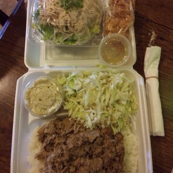 The Loft - My Kalua Pork Plate and Chinese Chicken Salad. - Hawaiian Near Me - Huntington Beach, California The Loft - My Kalua Pork Plate and Chinese Chicken Salad. - Hawaiian Near Me - Huntington Beach, California