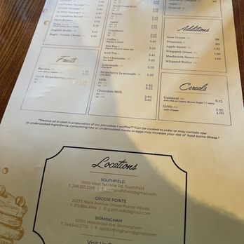 Original Pancake House - Menu - Breakfast & Brunch Near Me - Grosse Pointe Woods, Michigan Original Pancake House - Menu - Breakfast & Brunch Near Me - Grosse Pointe Woods, Michigan
