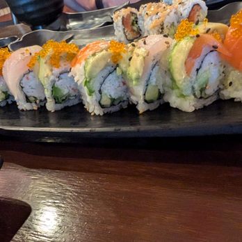 Hanako Sushi - Rainbow roll - Sushi Bars Near Me - Edmonton, Alberta