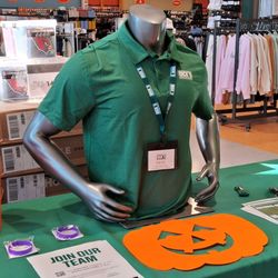 DICK'S Sporting Goods - Now hiring table set up with data