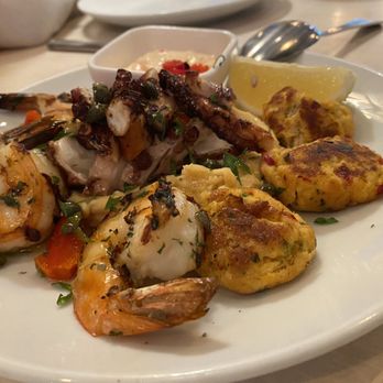 Korali Estiatorio - Seafood Sampler - Greek Near Me - New York, New York Korali Estiatorio - Seafood Sampler - Greek Near Me - New York, New York