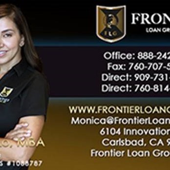 Frontier Loan Group - Monica Caraballo - Mortgage Brokers Near Me - Carlsbad, California