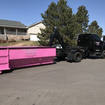 Anderson & Son's Roll-Offs - 10 yard trash dumpster - Dumpster Rental Near Me - Golden, Colorado Anderson & Son's Roll-Offs - 10 yard trash dumpster - Dumpster Rental Near Me - Golden, Colorado