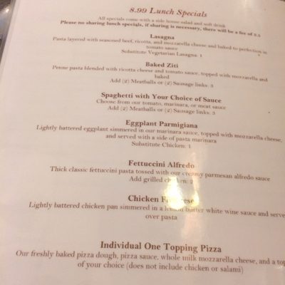 Menu photo 8 Bambinelli's Italian Restaurant Tucker, GA Menu photo 8 Bambinelli's Italian Restaurant Tucker, GA