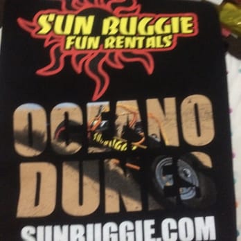 Sunbuggy Fun Rentals - Back of tshirt - ATV Rentals/Tours Near Me - Oceano, California Sunbuggy Fun Rentals - Back of tshirt - ATV Rentals/Tours Near Me - Oceano, California