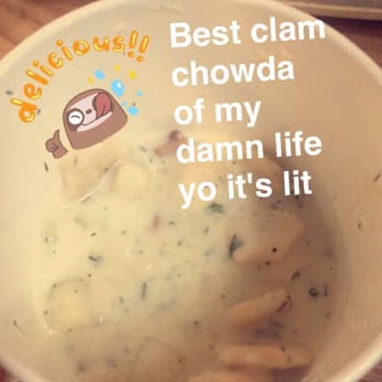 Anthony's Seafood - Delicious New England clam chowder! - Seafood Near Me - Middletown, Rhode Island