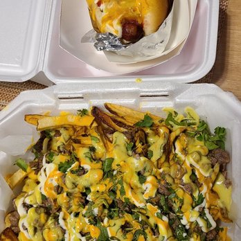 Dogos VIP - Asada fries and Sonora dog - Hot Dogs Near Me - Albuquerque, New Mexico