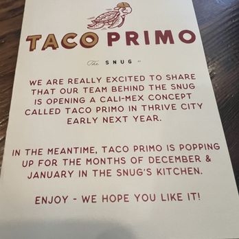 Taco Primo - Tacos Near Me - San Francisco, California