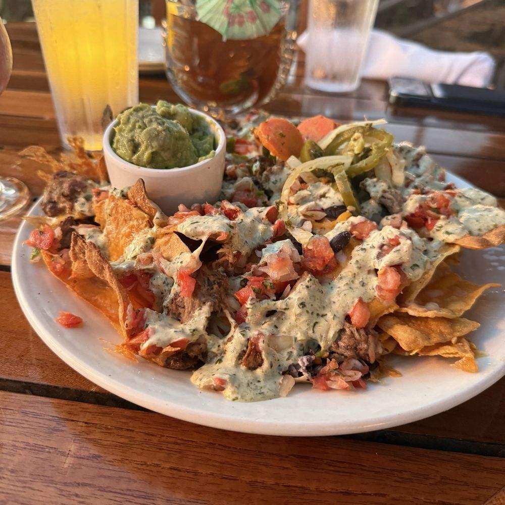 Duke's Beach House - Pork Black Bean Nachos - Breakfast & Brunch Near Me - Lahaina, Hawaii Duke's Beach House - Pork Black Bean Nachos - Breakfast & Brunch Near Me - Lahaina, Hawaii