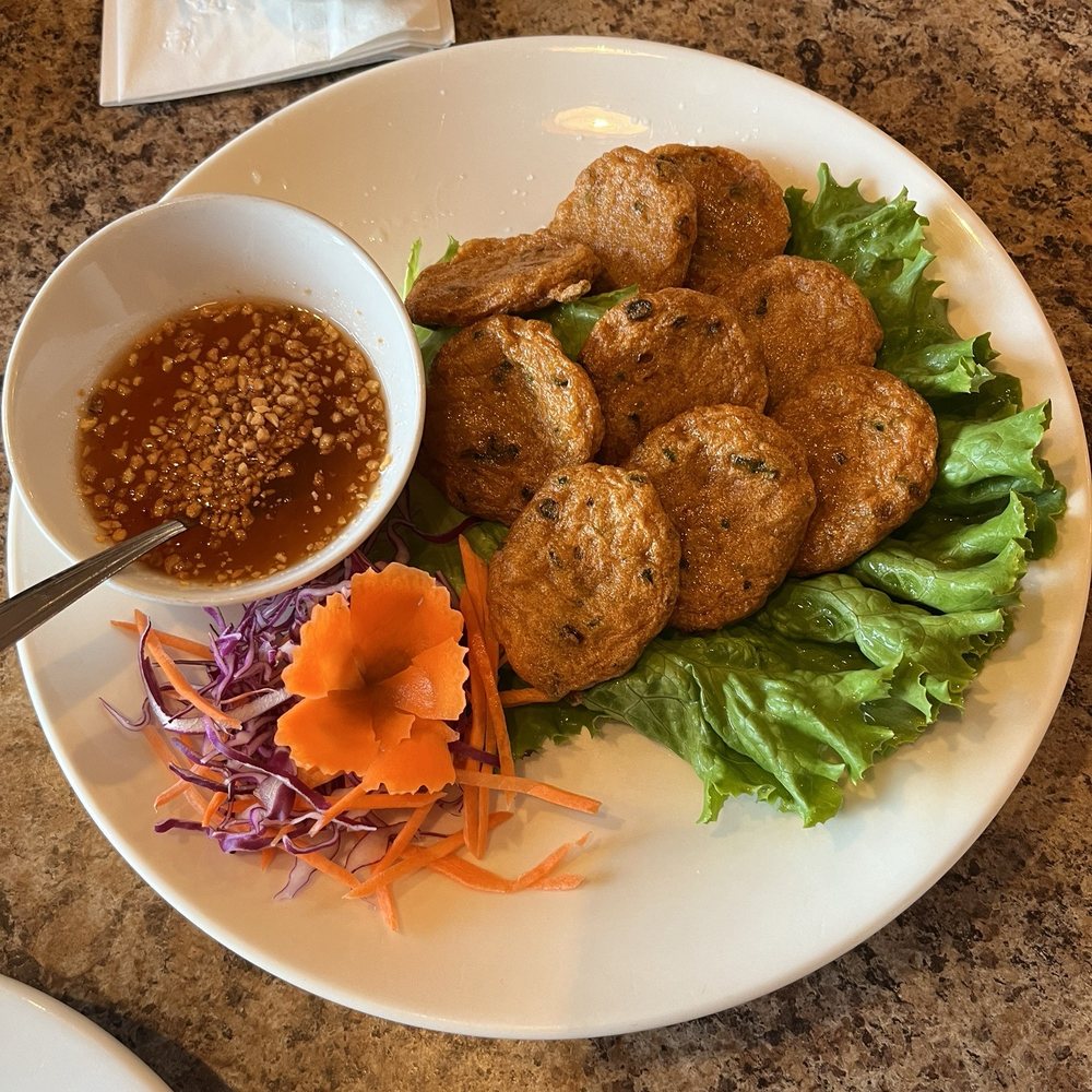 Cholada Thai Cuisine Long Beach - Fish cakes - Thai Near Me - Long Beach, California Cholada Thai Cuisine Long Beach - Fish cakes - Thai Near Me - Long Beach, California