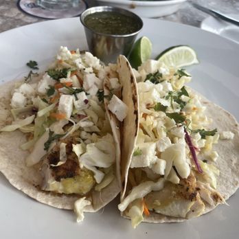 Claytons Siesta Grille - Blackened Mahi Mahi Fish Tacos. Surprisingly good. I say surprisingly, because fish tacos, even blackened, are usually bland. Not these. - New American Near Me - Sarasota, Florida Claytons Siesta Grille - Blackened Mahi Mahi Fish Tacos. Surprisingly good. I say surprisingly, because fish tacos, even blackened, are usually bland. Not these. - New American Near Me - Sarasota, Florida
