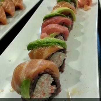 Harumi - Rainbow Roll. - Japanese Near Me - Phoenix, Arizona Harumi - Rainbow Roll. - Japanese Near Me - Phoenix, Arizona