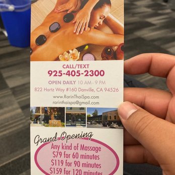 Rarin Thai Spa - Massage Therapy Near Me - Danville, California Rarin Thai Spa - Massage Therapy Near Me - Danville, California