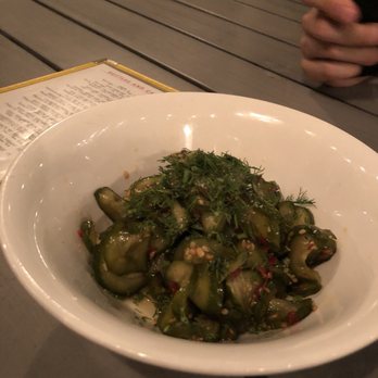 Ivan Ramen - Kyuri Pickles - way too spicy and too much dill - Ramen Near Me - New York, New York Ivan Ramen - Kyuri Pickles - way too spicy and too much dill - Ramen Near Me - New York, New York