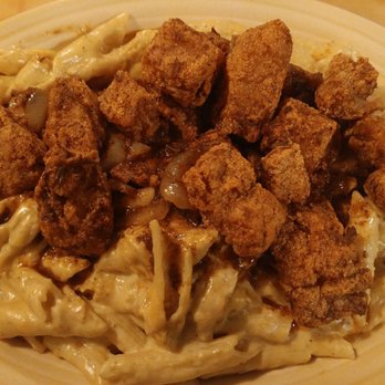 Haitian Sensation - Fish on mac n cheese. Super yummy! - Coffee & Tea Near Me - Sharon, Pennsylvania Haitian Sensation - Fish on mac n cheese. Super yummy! - Coffee & Tea Near Me - Sharon, Pennsylvania