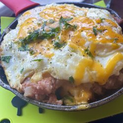 Red Cabin At Green Acres - Corned beef skillet