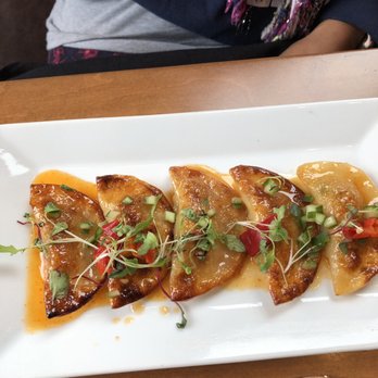 Cru - Lobster potstickers - Wine Bars Near Me - Atlanta, Georgia Cru - Lobster potstickers - Wine Bars Near Me - Atlanta, Georgia