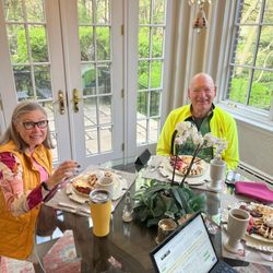 The O'Neil House Bed and Breakfast - Breakfast in the sun room. Very special indeed.