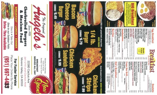 Menu photo 7 Angelo's Burgers Moreno Valley, CA Menu photo 7 Angelo's Burgers Moreno Valley, CA