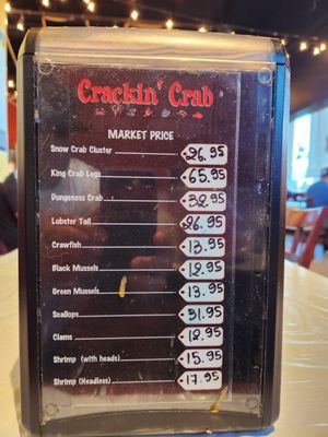 Menu photo 2 Crackin' Crab Seafood Boil Albuquerque, NM Menu photo 2 Crackin' Crab Seafood Boil Albuquerque, NM