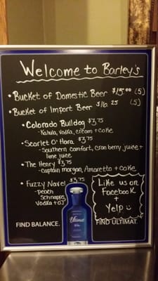 Menu photo 2 Barley's Austin Family Restaurant Austin, MN Menu photo 2 Barley's Austin Family Restaurant Austin, MN