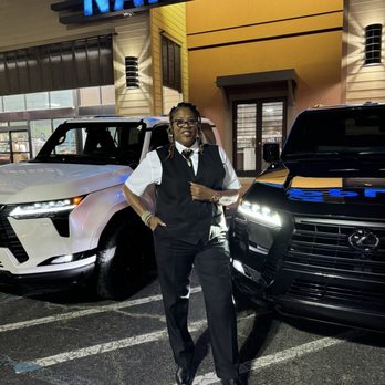 Crown Seafood Restaurant - That's me styling and profiling in Houston's Westside Lexus GX chauffeuring Celebrity Chefs! - Dim Sum Near Me - Houston, Texas