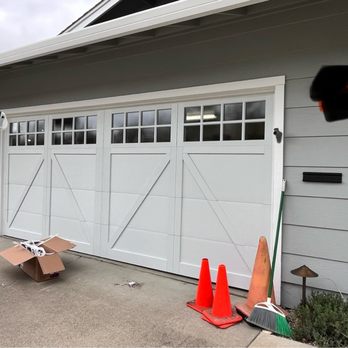 Garage Door Pros & Automatic Gates - New garage door installed by Eddy and crew - Garage Door Services Near Me - Pleasant Hill, California