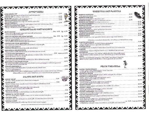 Menu photo 8 Don Burrito Miami, FL