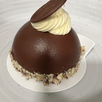 La Chocolatería - chocolate dome filled with hazelnut cream and caramel - OMG - Chocolatiers & Shops Near Me - Aguadilla, Puerto Rico
