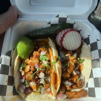 Tequileros Taqueria - Two al pastor tacos. Deliciouso!!! - Mexican Near Me - Vacaville, California Tequileros Taqueria - Two al pastor tacos. Deliciouso!!! - Mexican Near Me - Vacaville, California