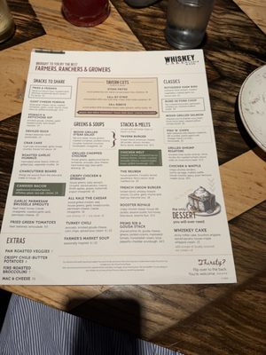 Menu photo 1 Whiskey Cake Kitchen & Bar Friendswood, TX Menu photo 1 Whiskey Cake Kitchen & Bar Friendswood, TX